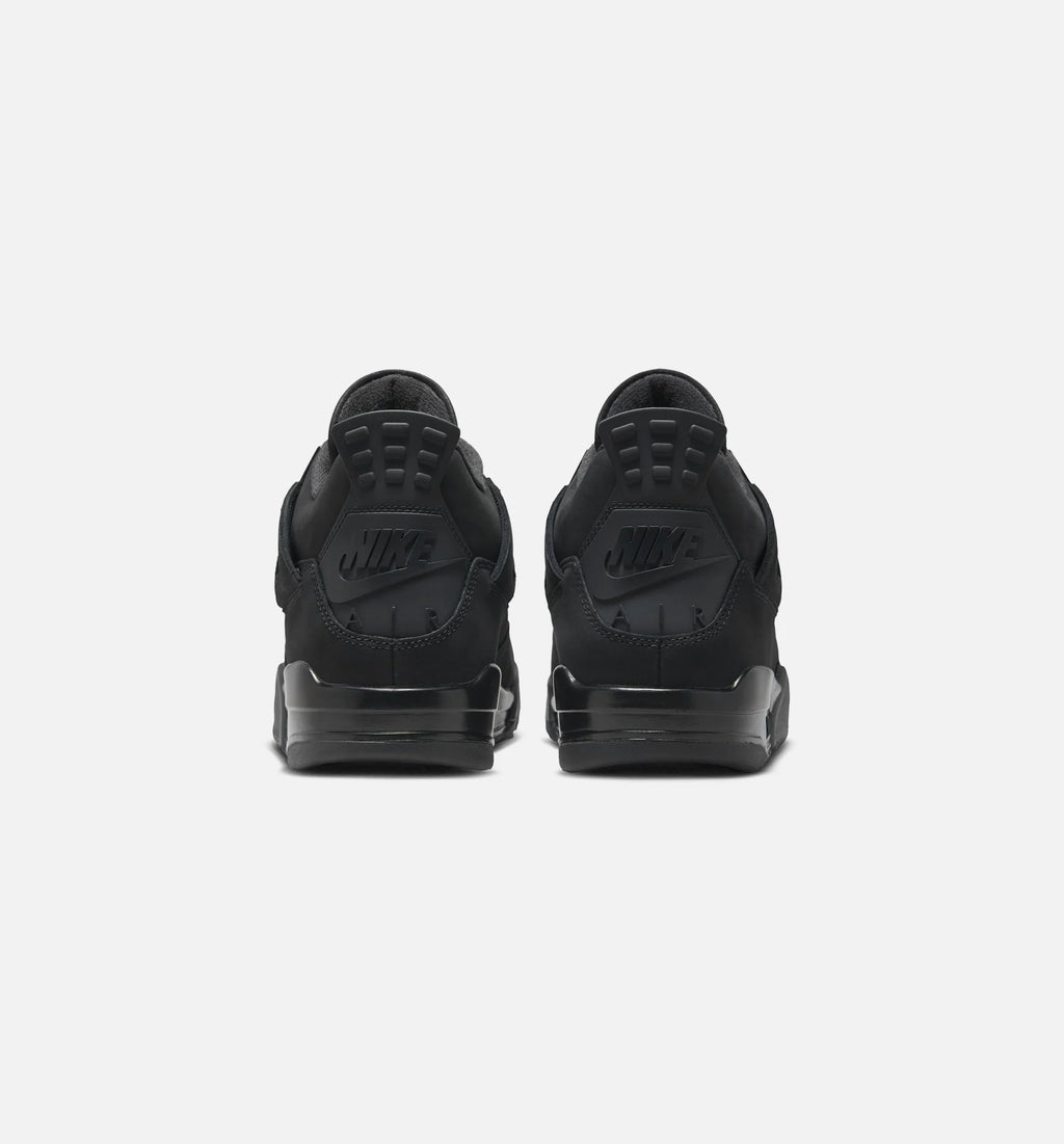 Air Jordan 4 Retro Black Cat Mens Lifestyle Shoe Black Black Light Graphite Limit One Per Customer