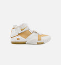 LeBron 2 Maccabi Mens Basketball Shoe White Gold