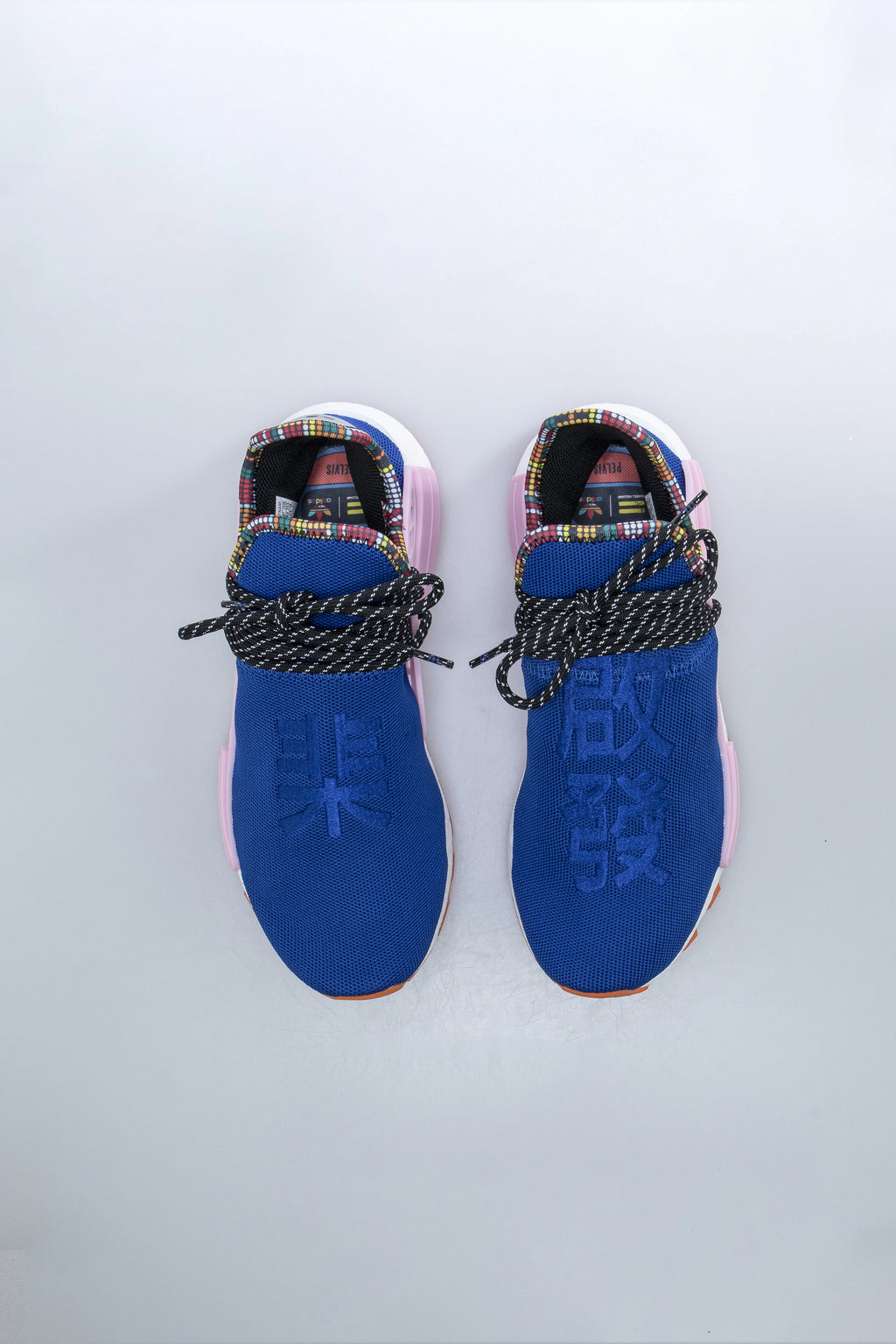 Pw Solar Hu NMD Inspiration Pack Mens Shoes Powder Blue Light Pink Orange