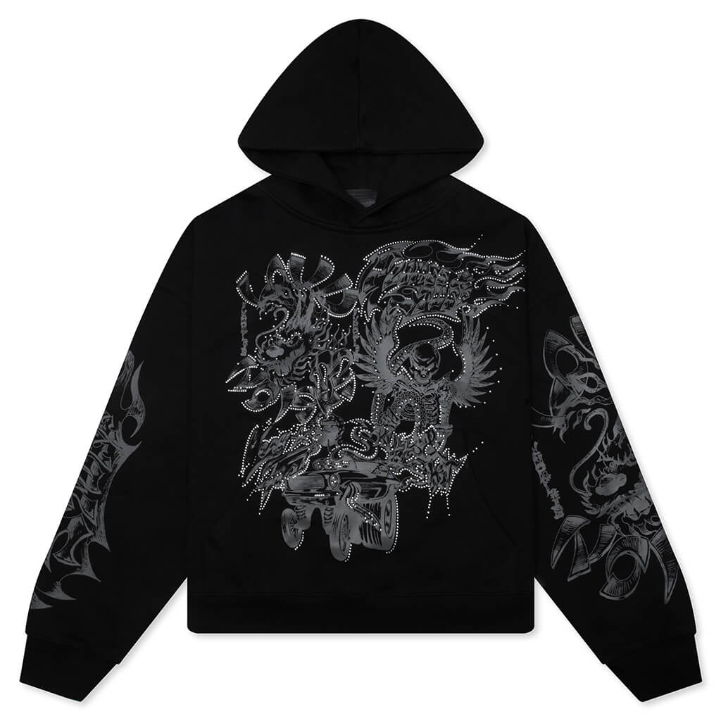 Loud Noises Hoodie Black