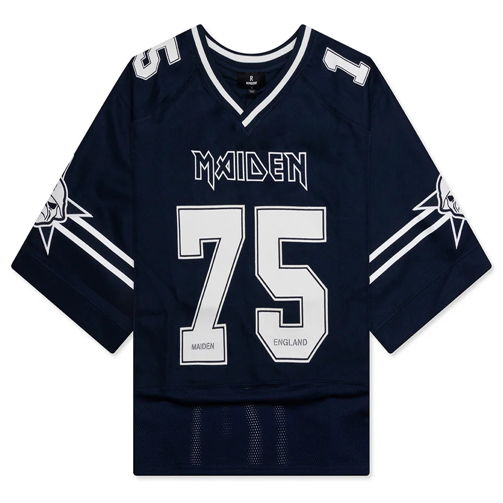 Represent x Iron Maiden Anniversary Jersey Mid Blue
