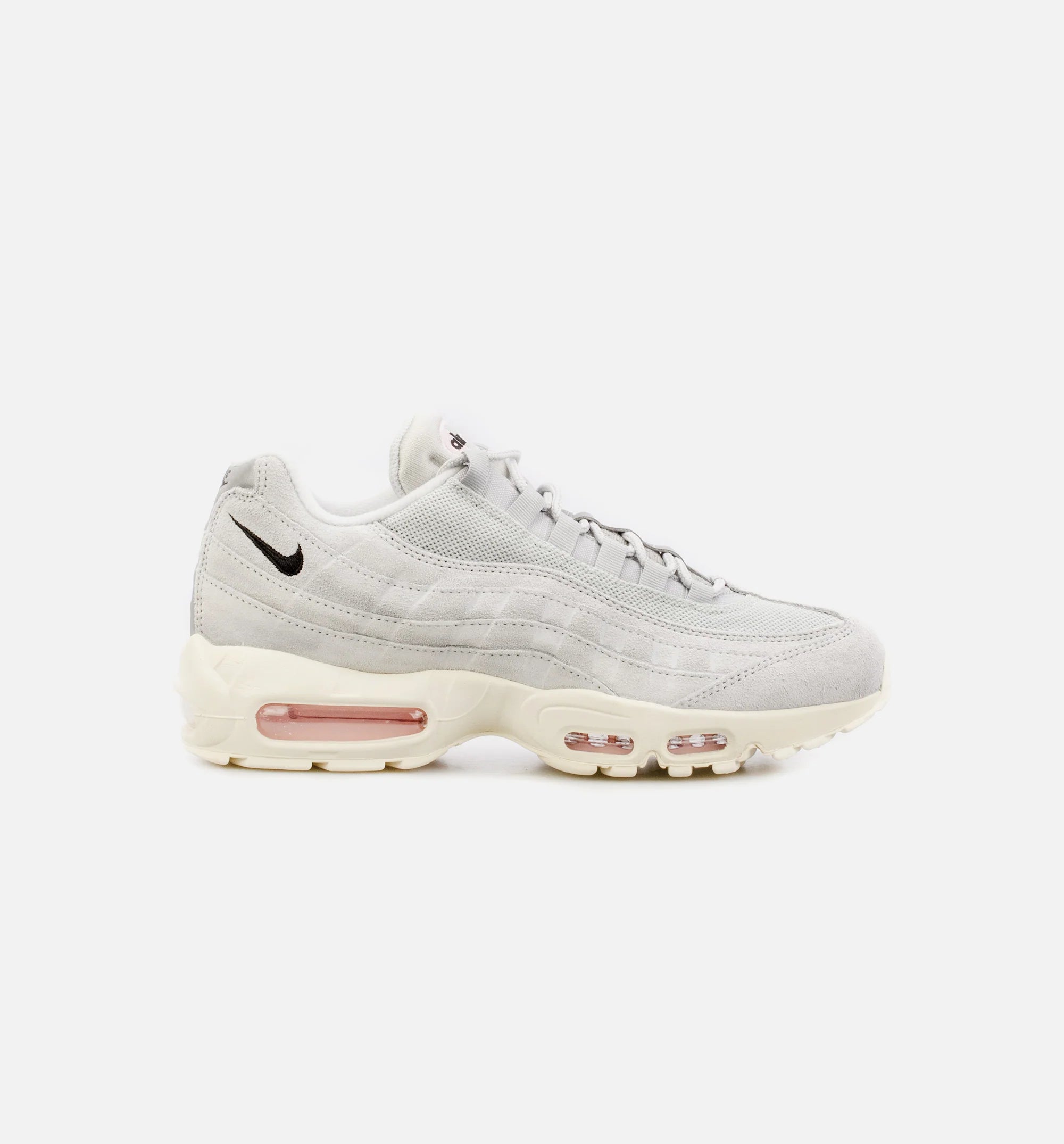 Air Max 95 Grey Fog Pink Foam Mens Lifestyle Shoe Grey Pink