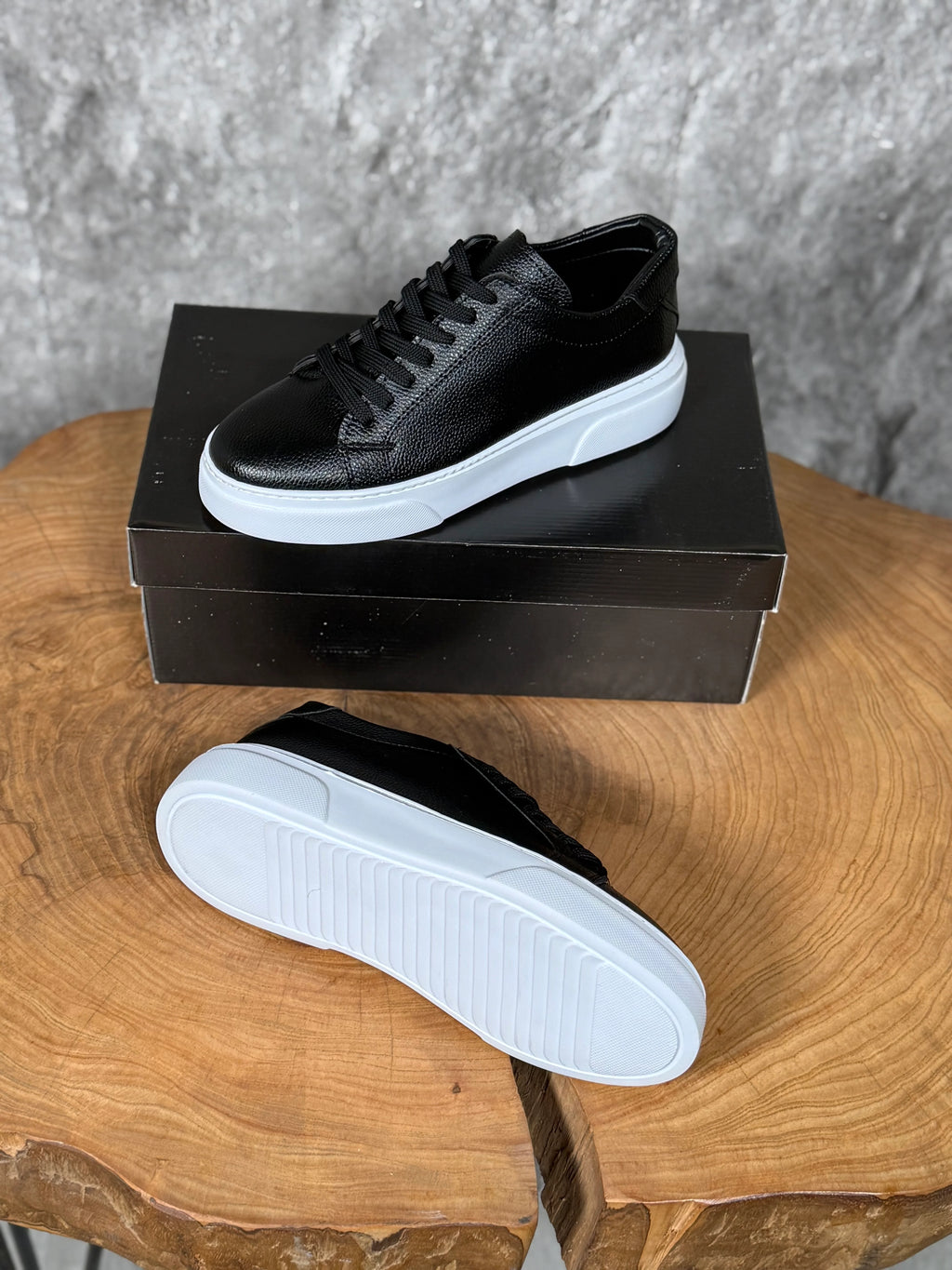 SARAR CASUAL SPOR SİYAH BEYAZ TABANLI 3