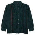 Over Dyed Ribbon Shirt Green