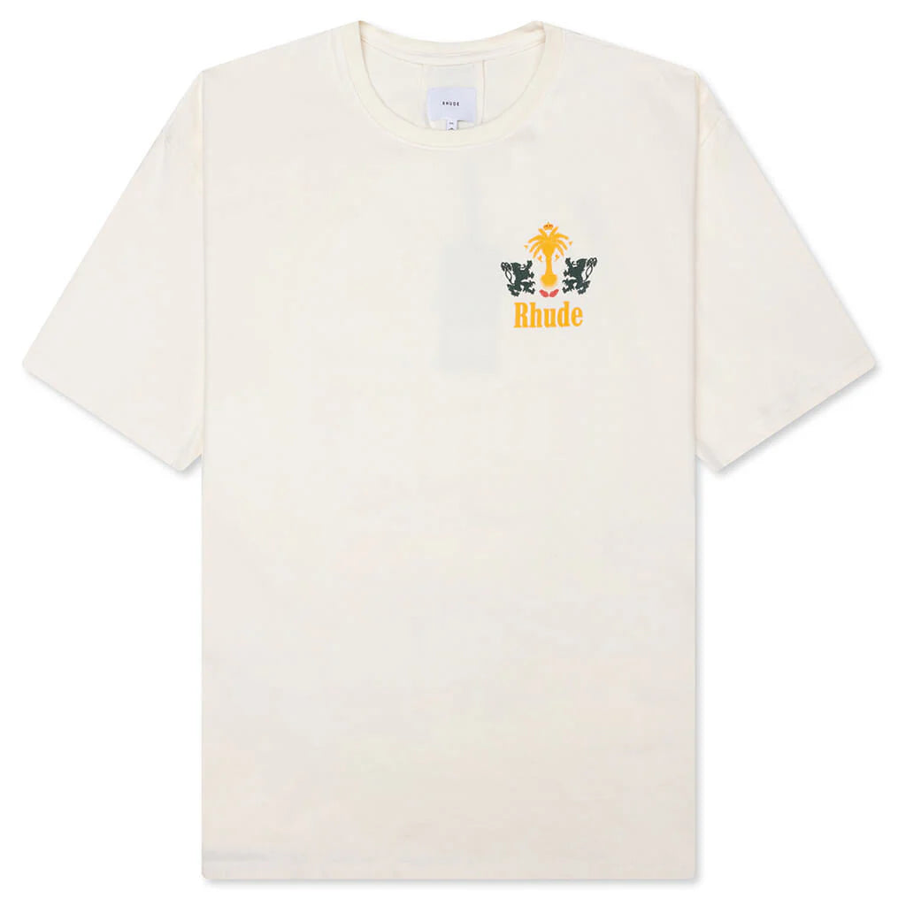 Rhude Tabaco Tee Vintage White