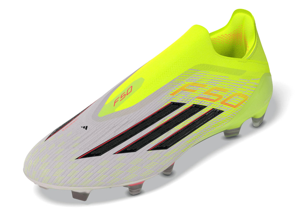 adidas F50 Elite Laceless FG Firm Ground Mens Soccer Cleats Yellow Black Red