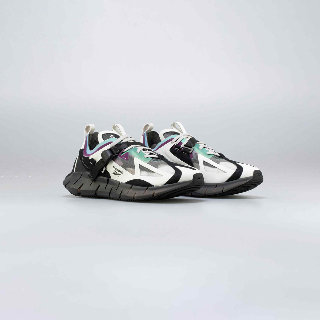 Zig Kinetica Concept Type1 Mens Running Shoe Grey Black Purple Green