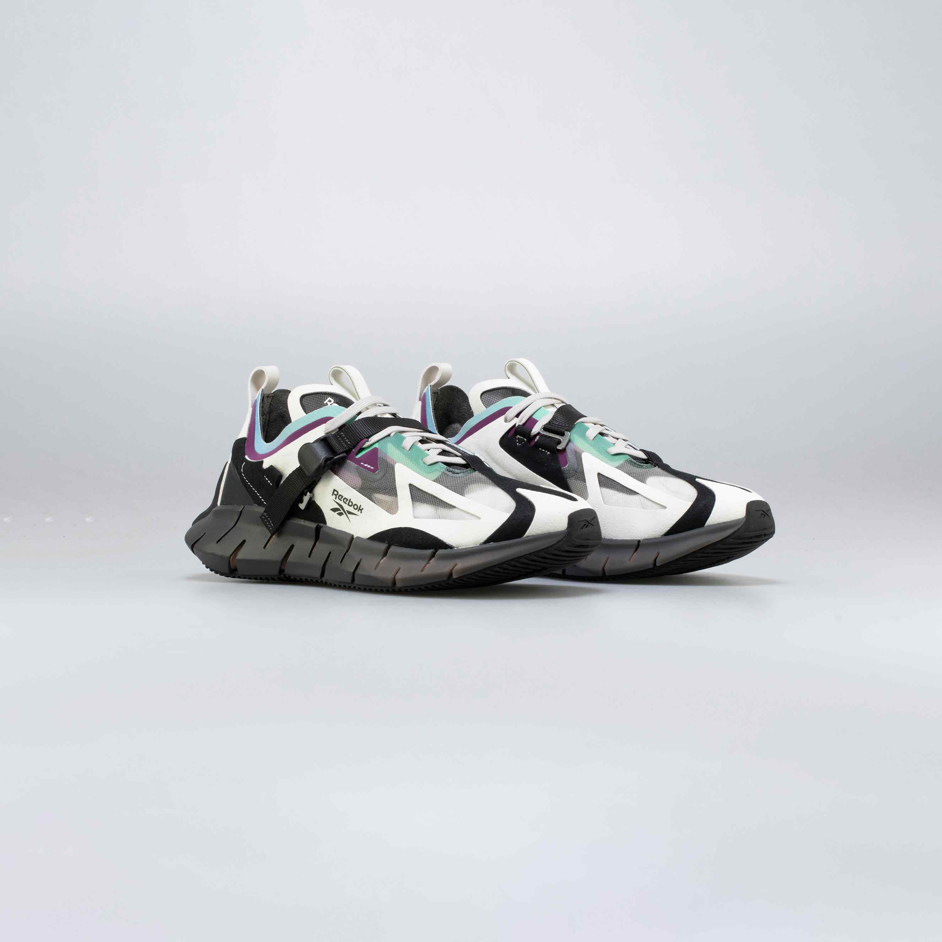 Zig Kinetica Concept Type1 Mens Running Shoe Grey Black Purple Green