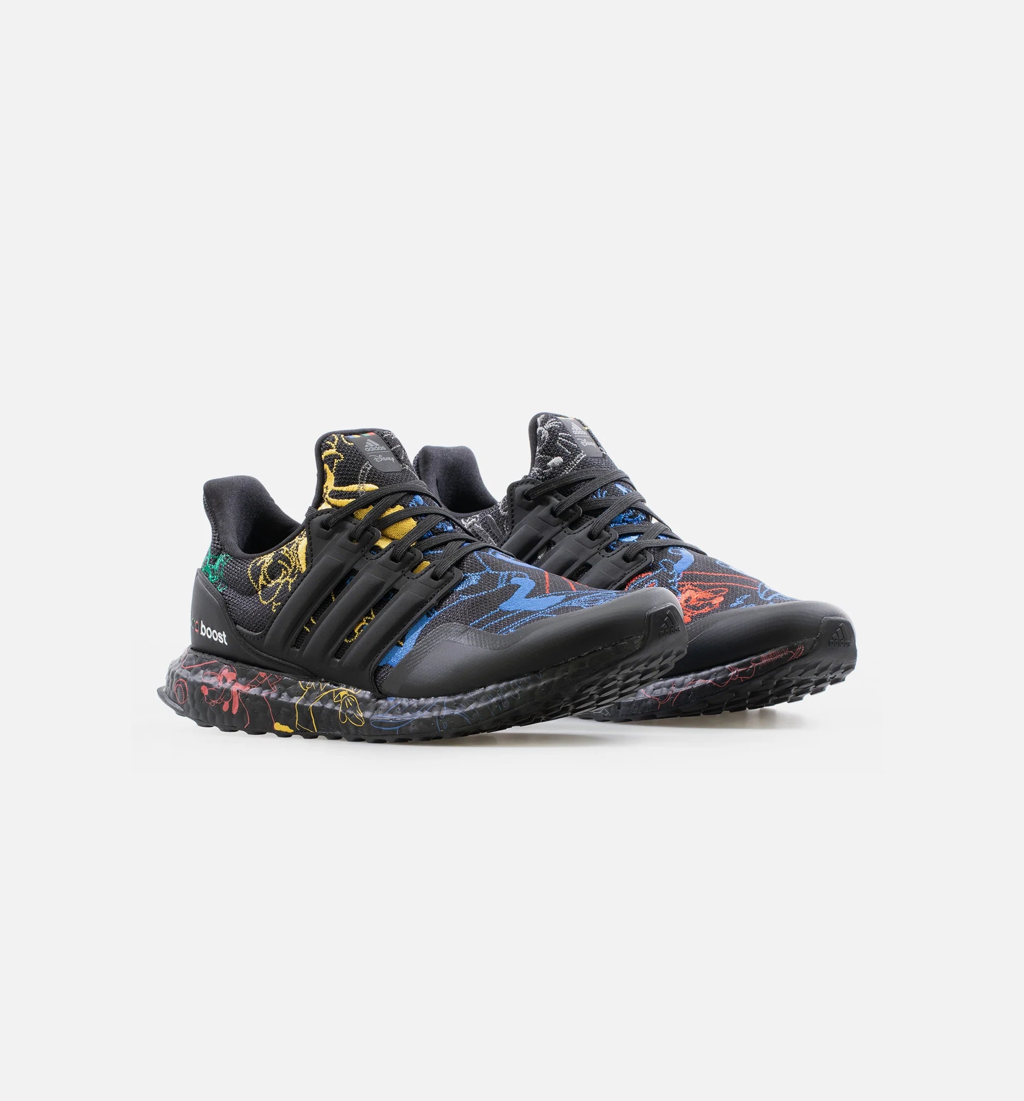 Ultraboost Dna X Disney Mens Running Shoe Black Multi Color