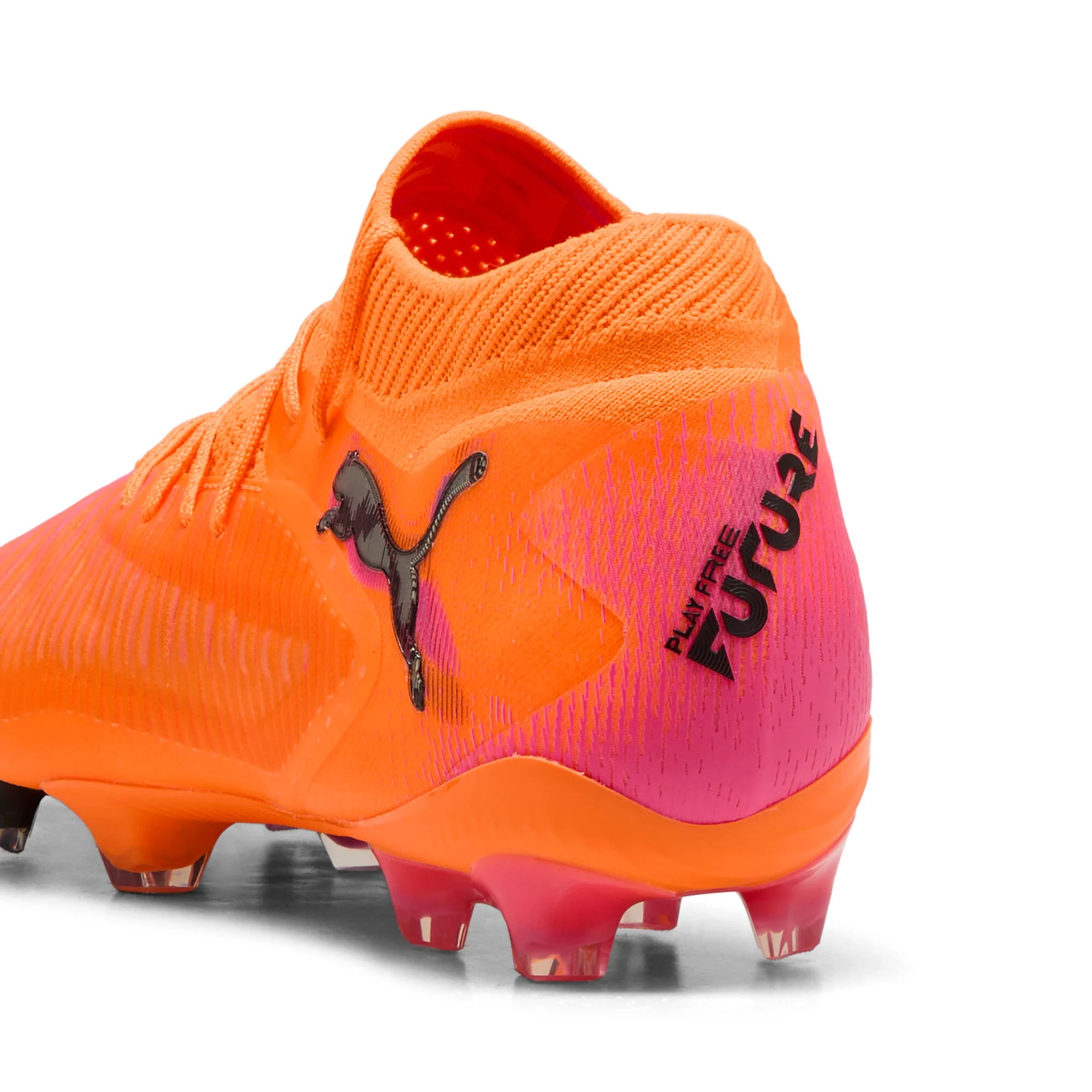 PUMA Future 8 Ultimate FG Mens Soccer Cleats Orange Black