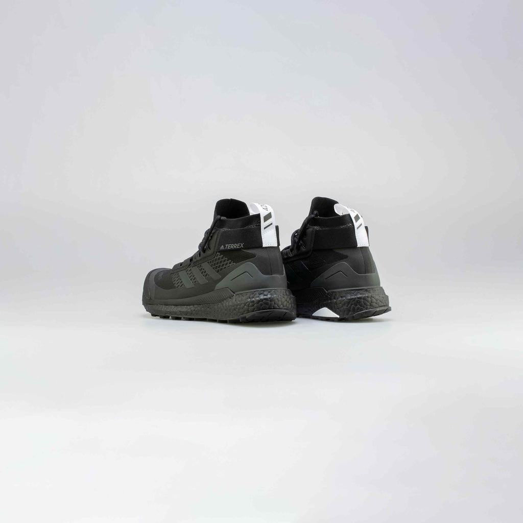 Terrex Free Hiker Mens Hiking Shoes Black Grey White