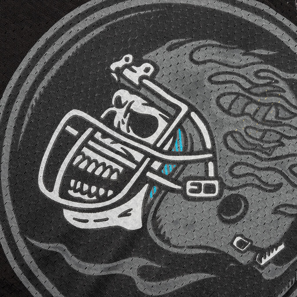First Down Jersey Black Grey