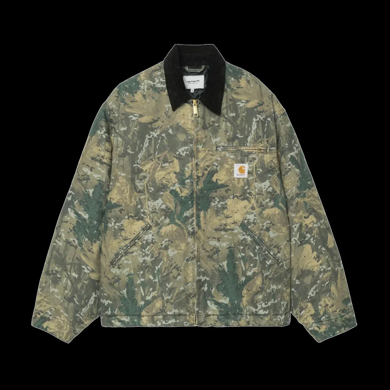 Carhartt WIP OG Detroit Jacket Camo Black Camo Combi