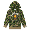 Kids ABC Camo Baby Milo Pullover Hoodie Green