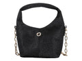 Bolso Ferretina Hobo Negro para Mujer