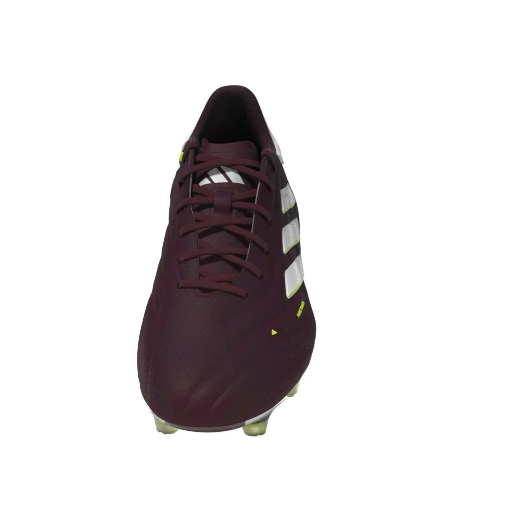 adidas Copa Pure 2 Elite FG Firm Ground Soccer Cleats Shadow Red White Solar Yellow