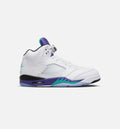 Air Jordan 5 Retro Grape Mens Lifestyle Shoe White New Emerald Grape Ice Black