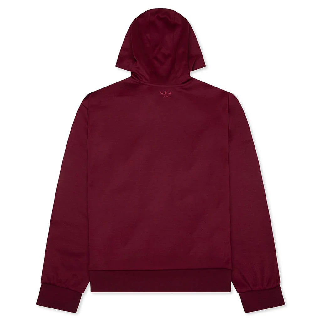 Adidas x Wales Bonner Track Hoodie Collegiate Burgundy