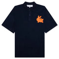 Bunny Embroidery Polo Shirt Navy