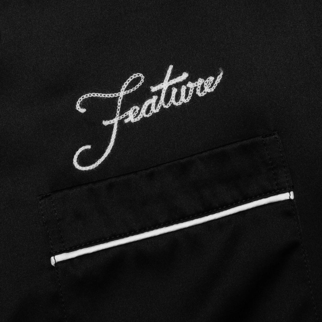 Baptiste Silk Shirt Black