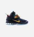 LeBron 9 Watch The Throne Mens Basketball Shoe Black Metallic Gold