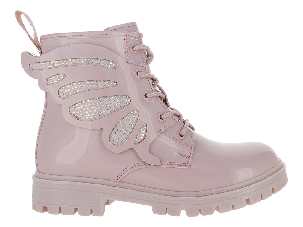 Botas Militares Vavito Color Maquillaje para Niña