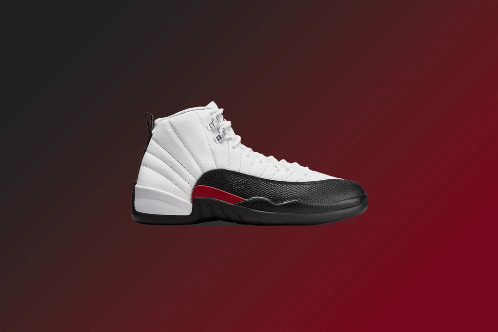 Air Jordan 12 Retro White Gym Red Black