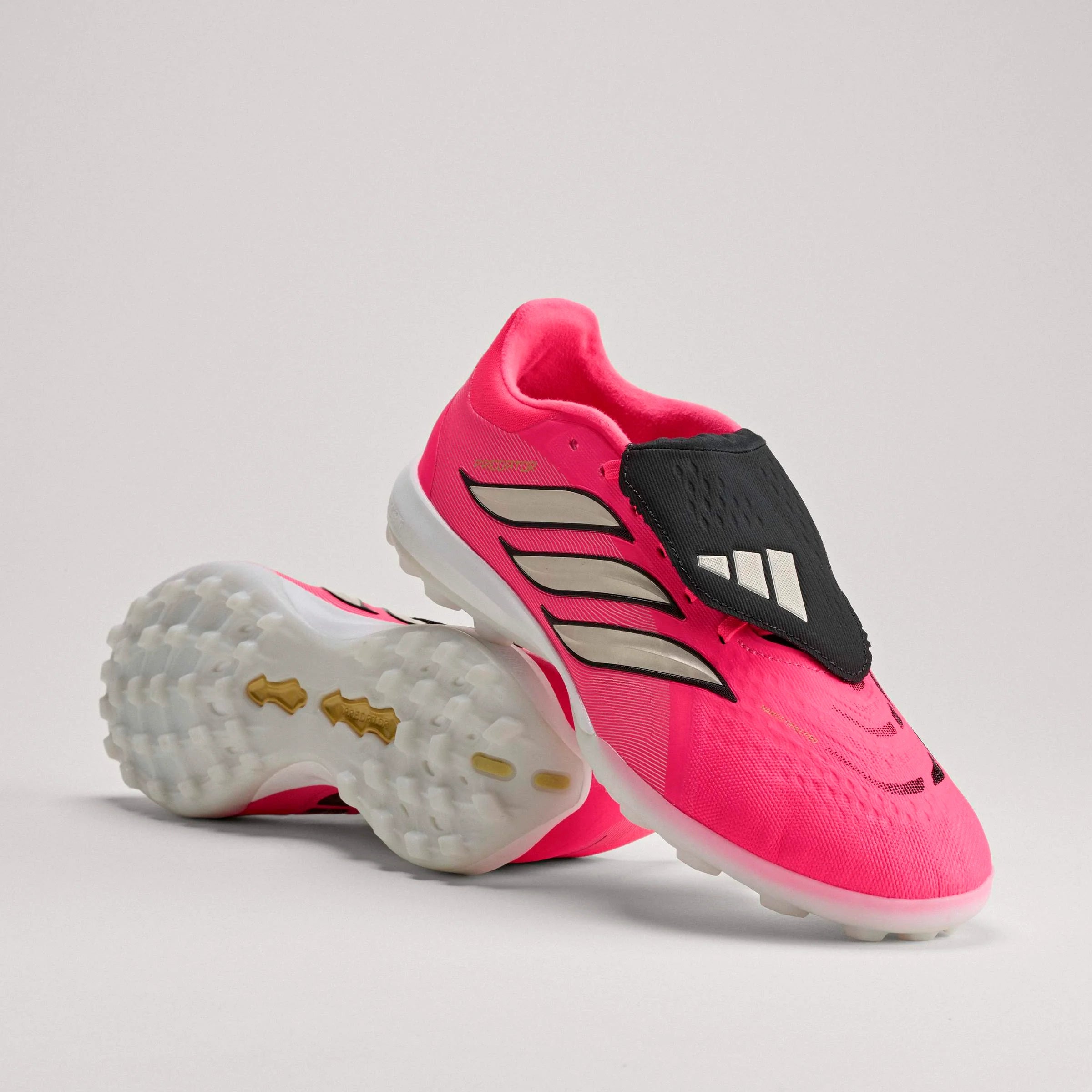 adidas Predator Pro Fold Over Tongue Turf Mens Soccer Cleats Turquesa