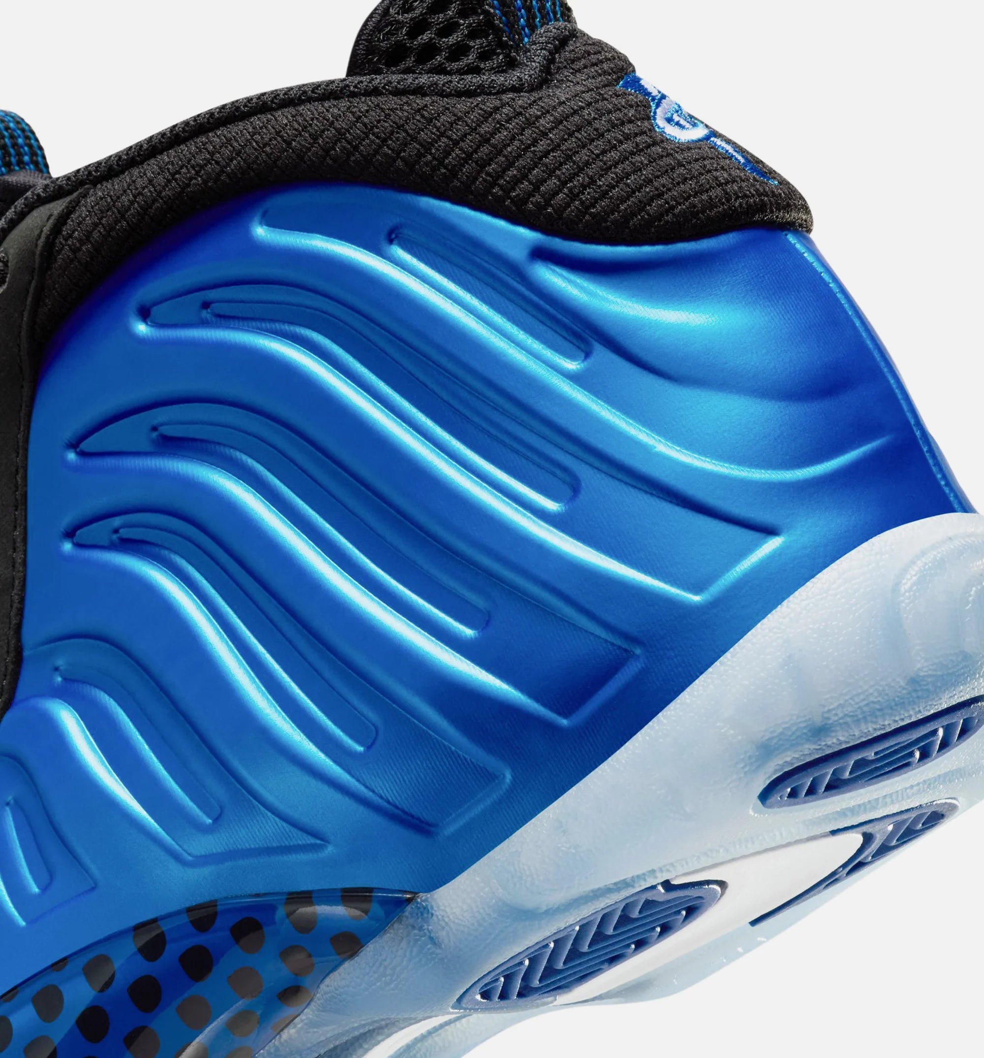 Little Posite One International Blue Grade School Lifestyle Shoe Neon Royal White Black Clear Free Shipping