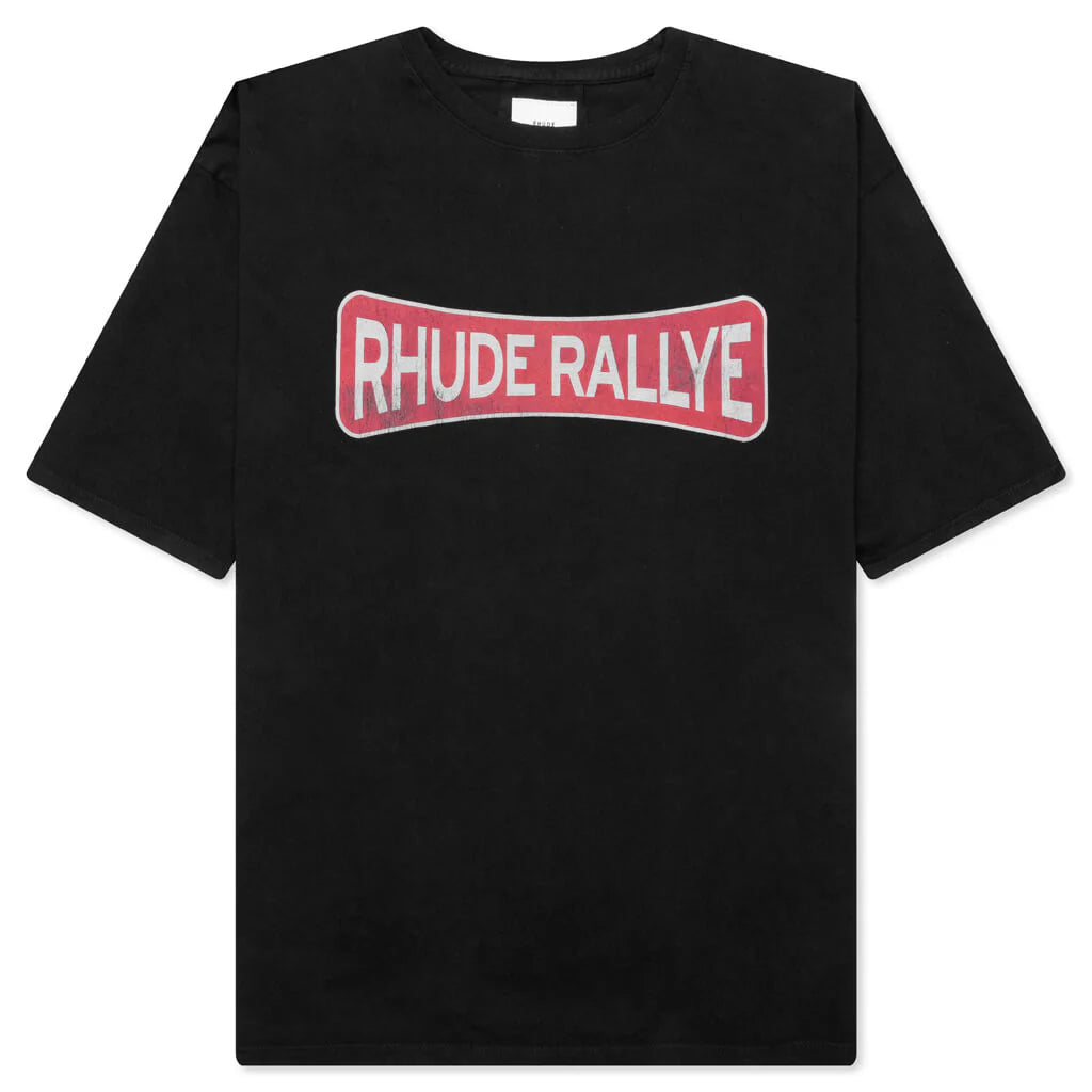Rhude Rallye Tee Vintage Black