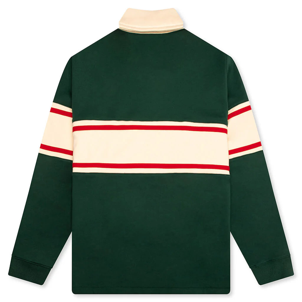 Lomu Rugby Polo Dark Green