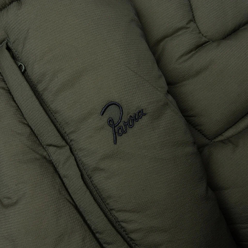 Boring Village Puffer Jacket Green