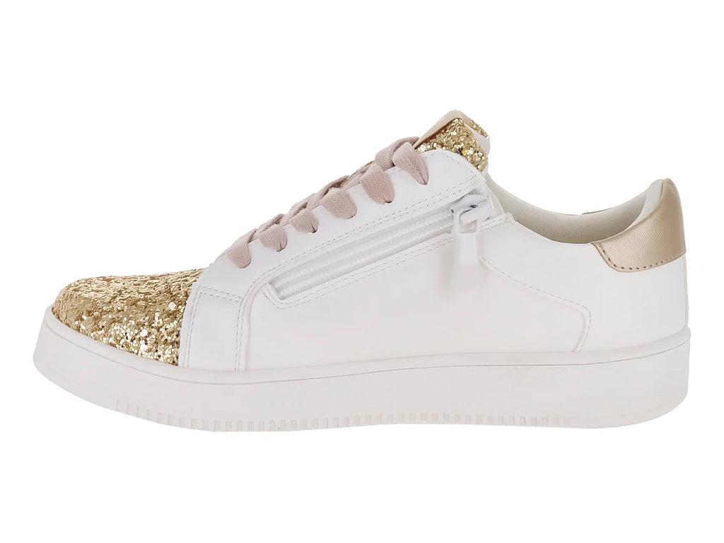 Tenis XTI Oro y Blanco para Niña