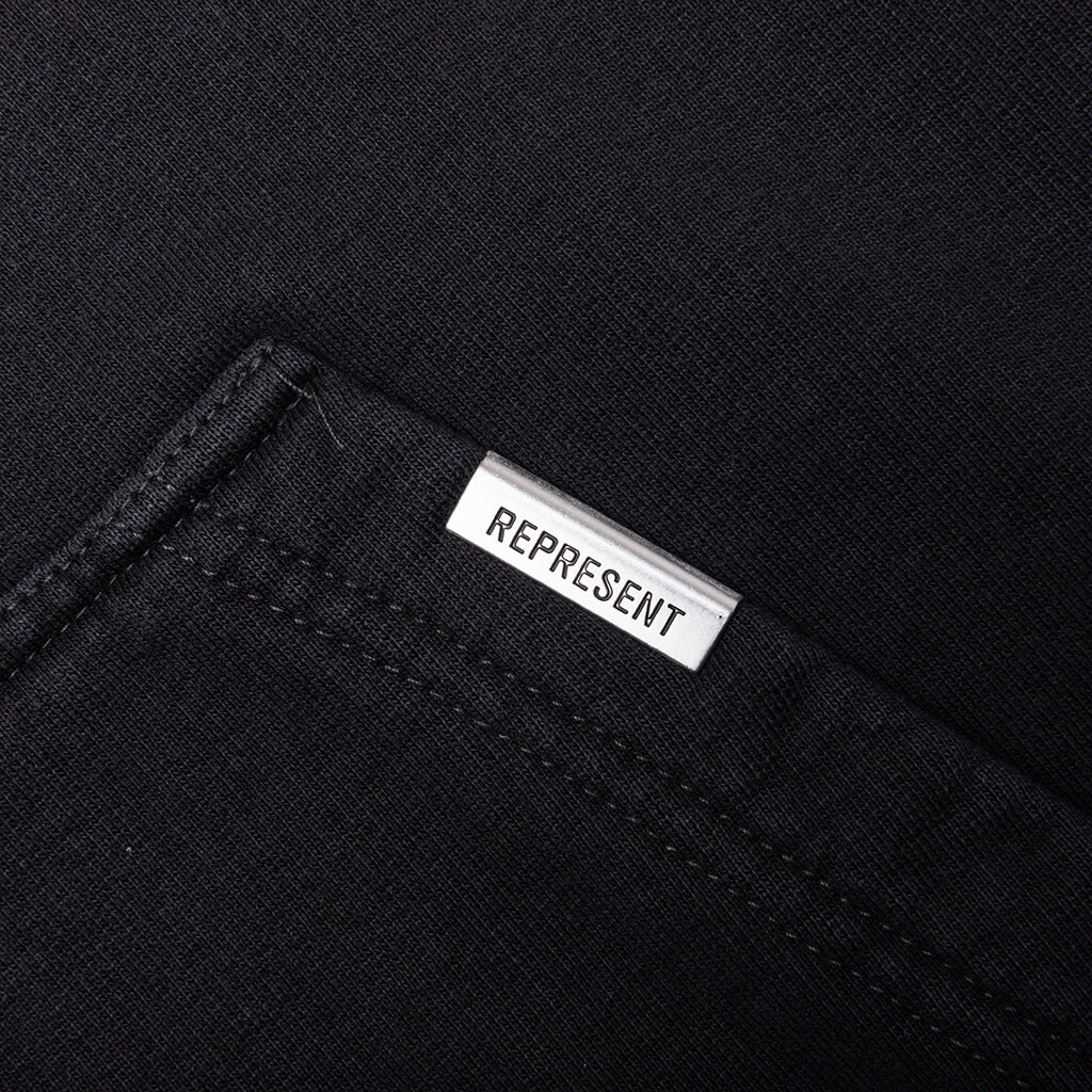Archangel Hoodie Stained Black