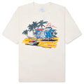 Rhude Beach Side Tee Vintage White