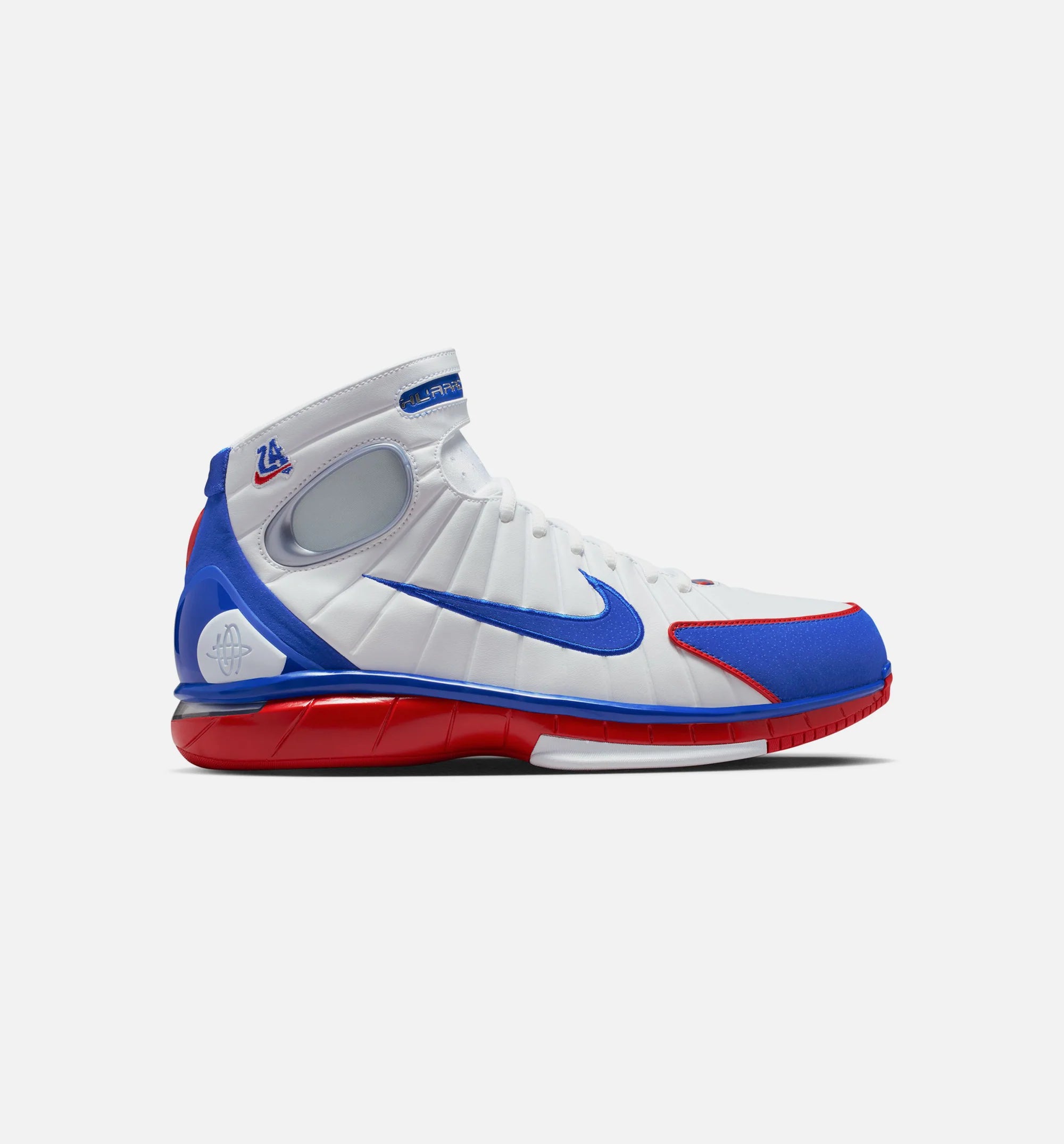 Air Zoom Huarache 2K4 All Star Mens Basketball Shoe White Varsity Royal Varsity Red