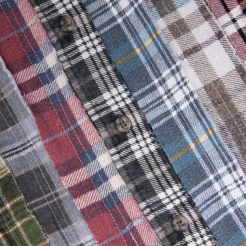 Needles Flannel Shirt Ribbon Shirt Assorted