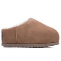 Womens Pumped Slide Chestnut