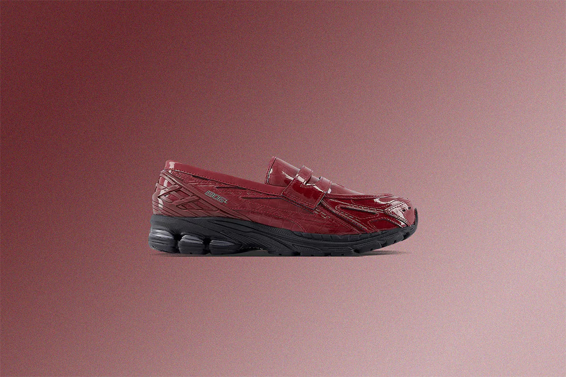 1906L Red Croc Monarch Burgundy