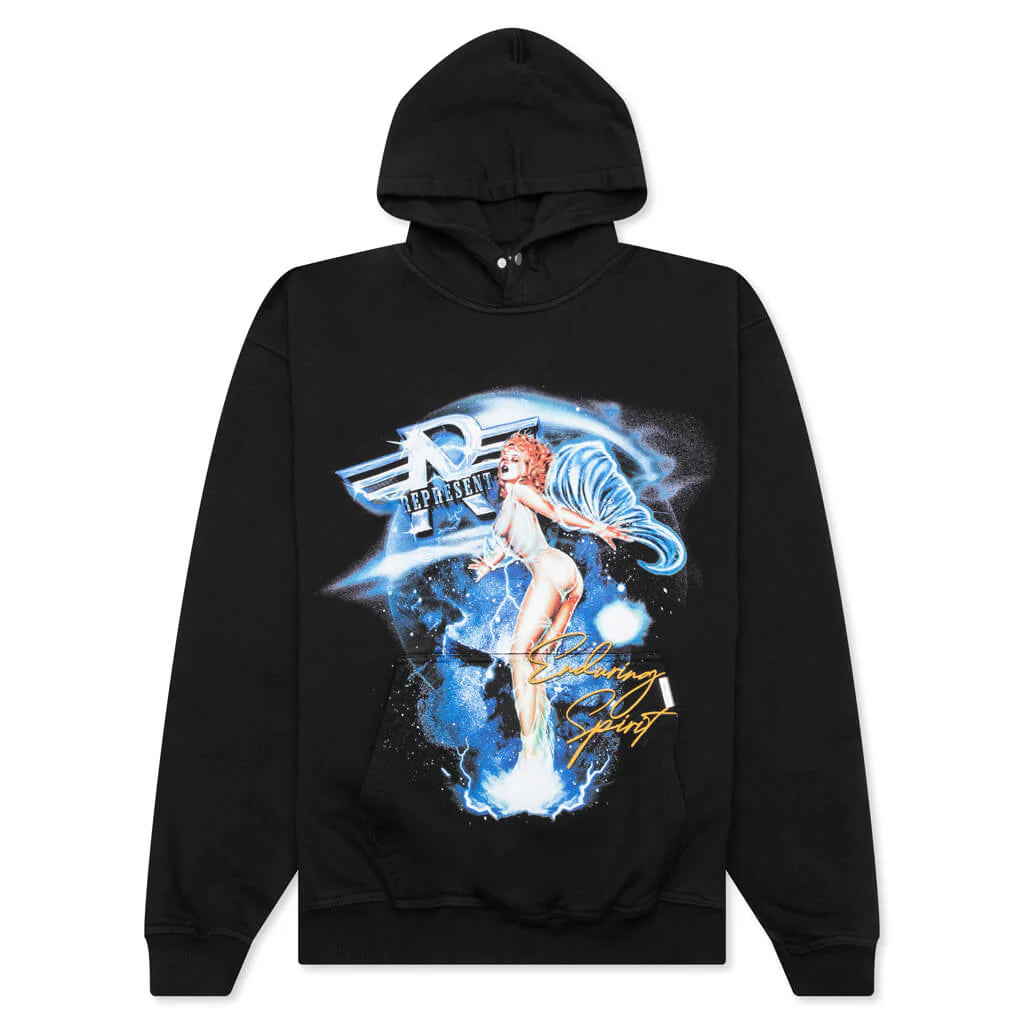 Enduring Spirit Hoodie Off Black