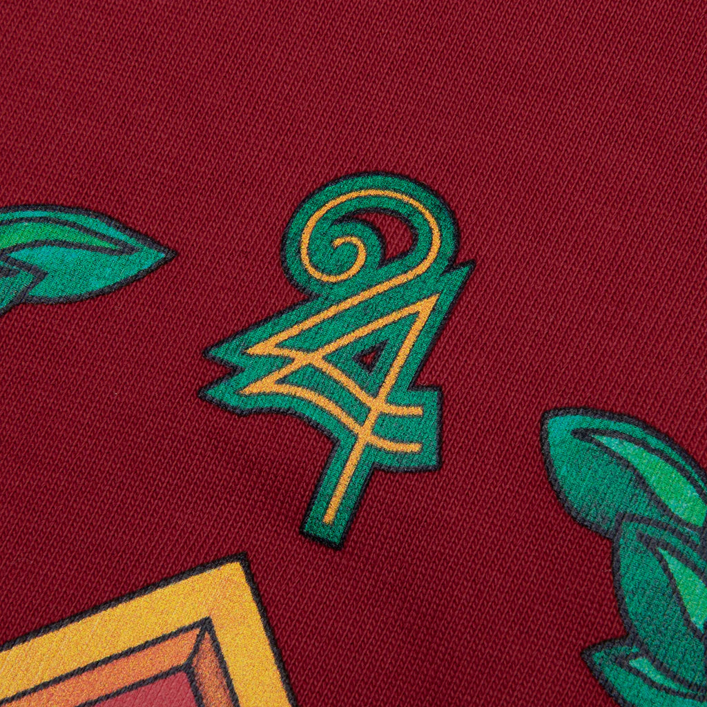 Casa Crest Printed T Shirt Red