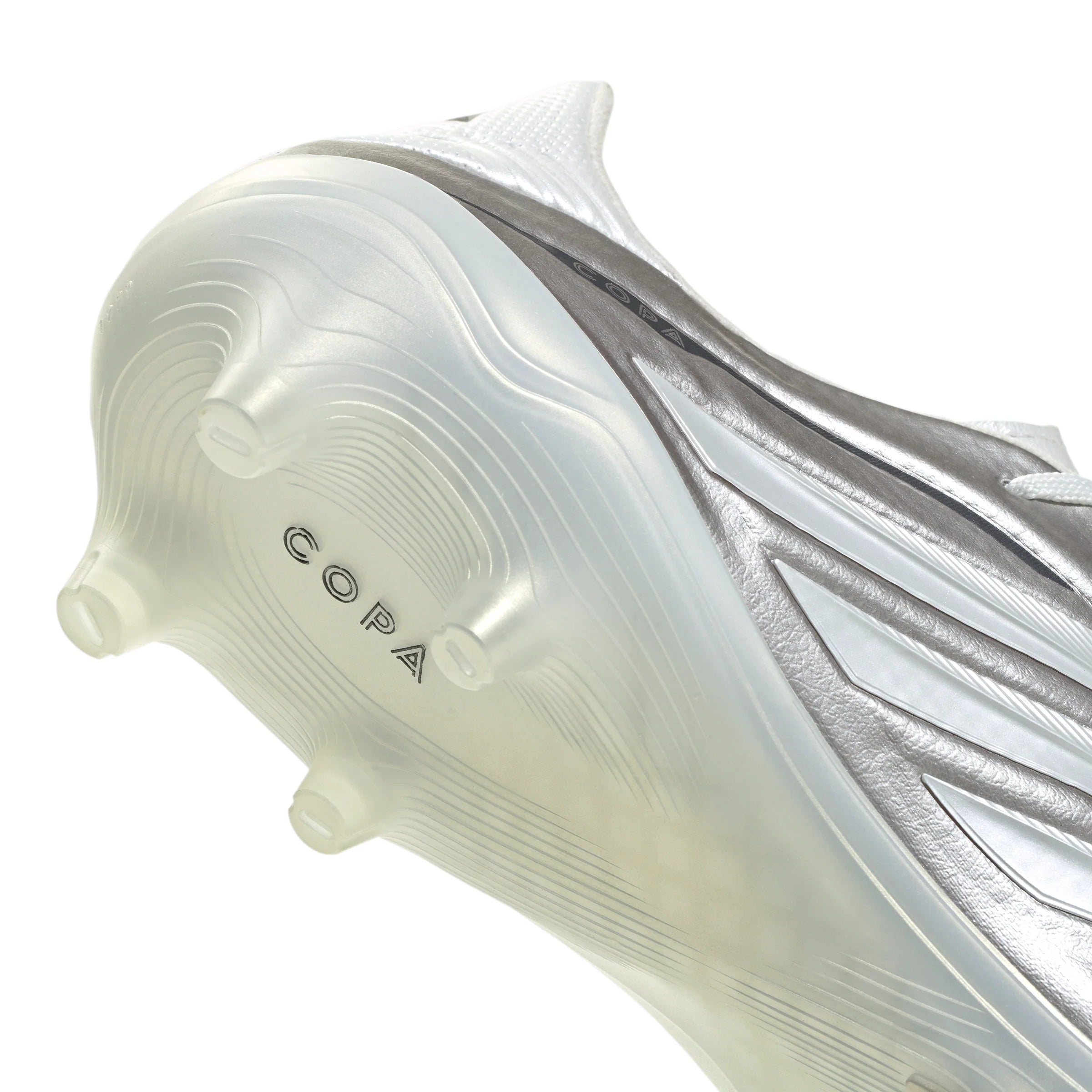 adidas Copa Pure IV Elite FG Firm Ground Mens Soccer Cleats Metal Silver