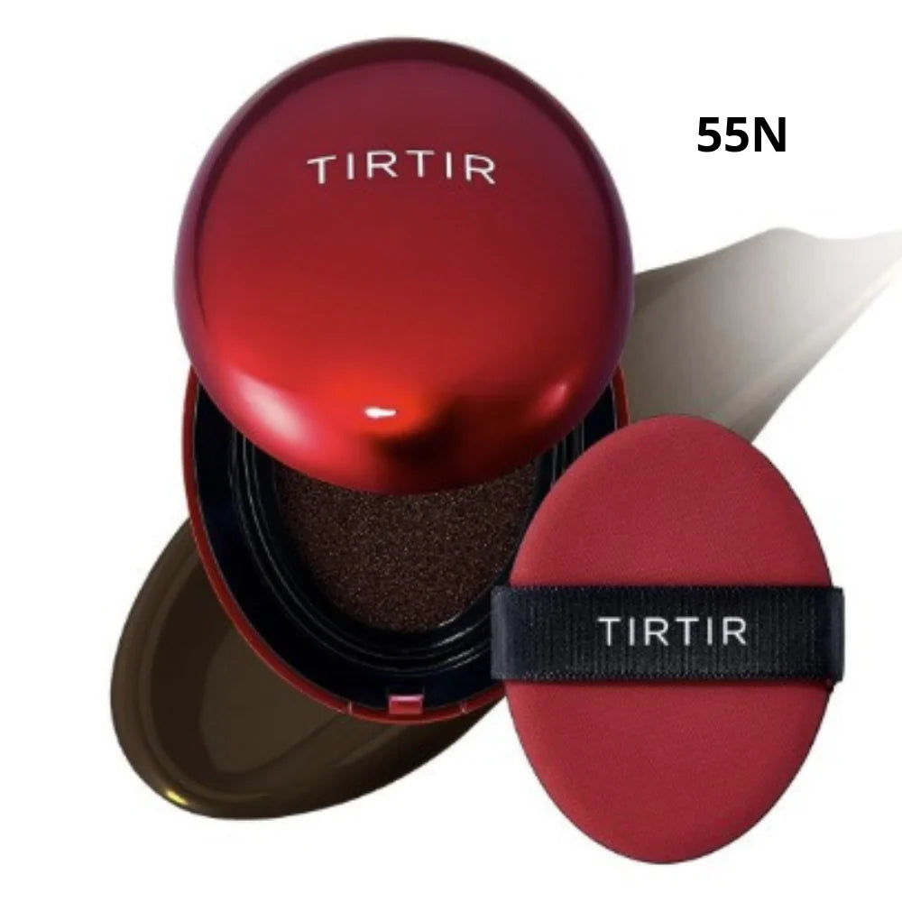 Base Cushion Clareadora TIRTIR Protetor Solar e Maquiagem Longa Duração Original