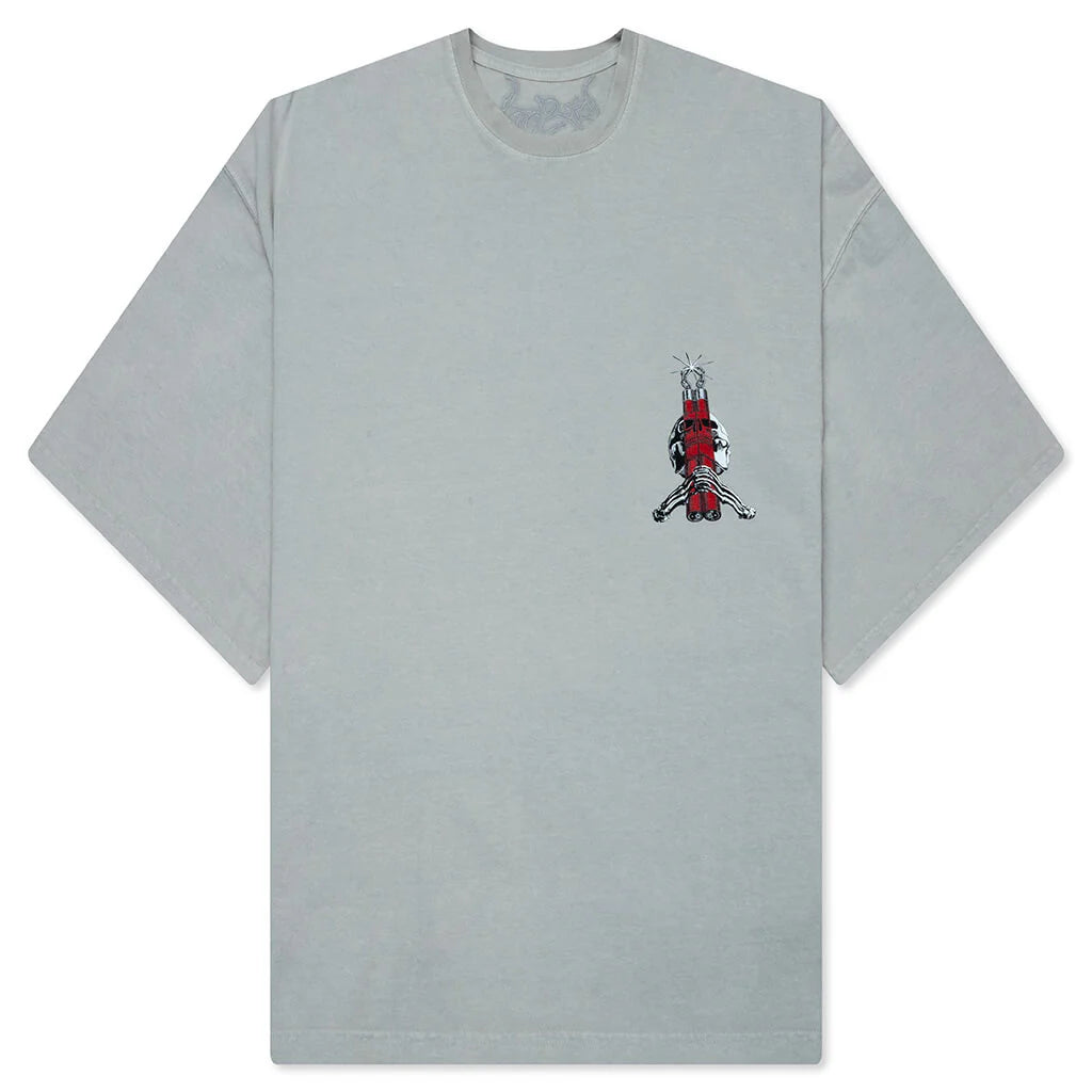Bones II Oversized Tee Cement