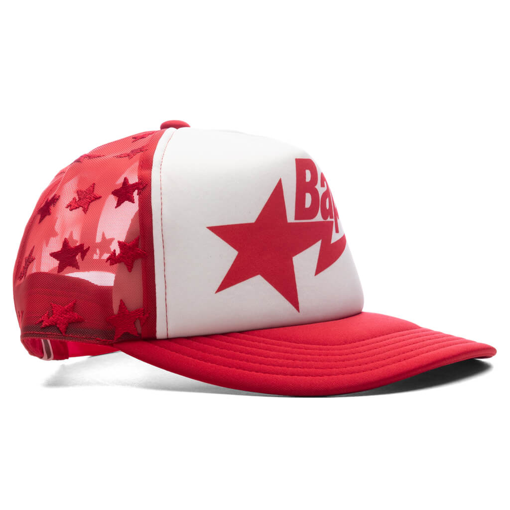Bape STA Mesh Cap Red