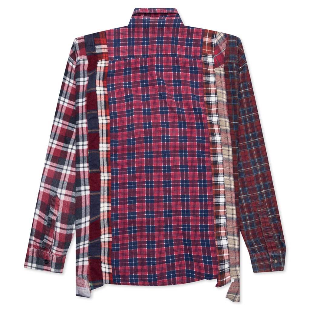 Flannel Shirt 7 Cuts Wide Shirt Assorted