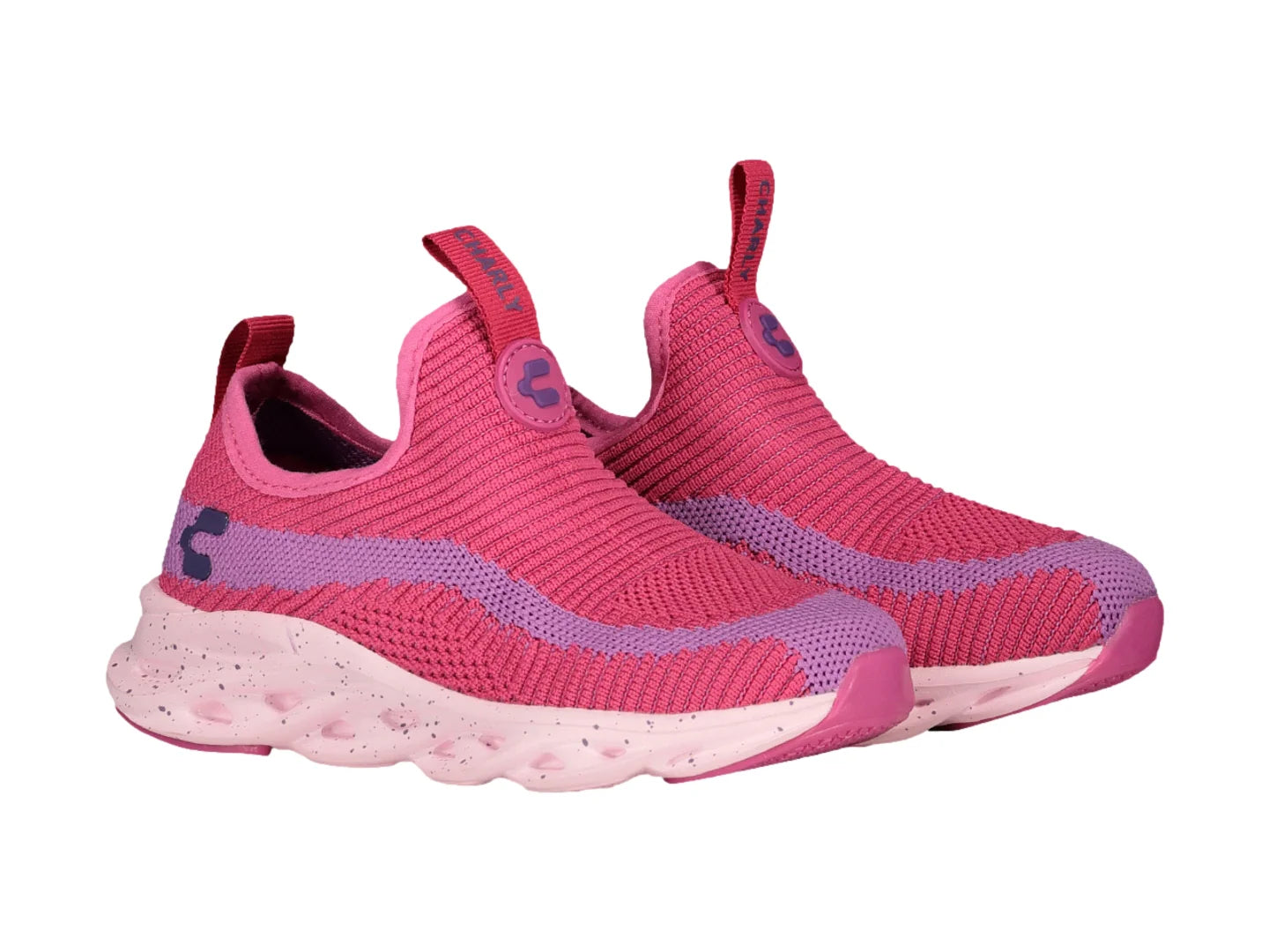 Tenis Charly Fucsia y Morado para Niña