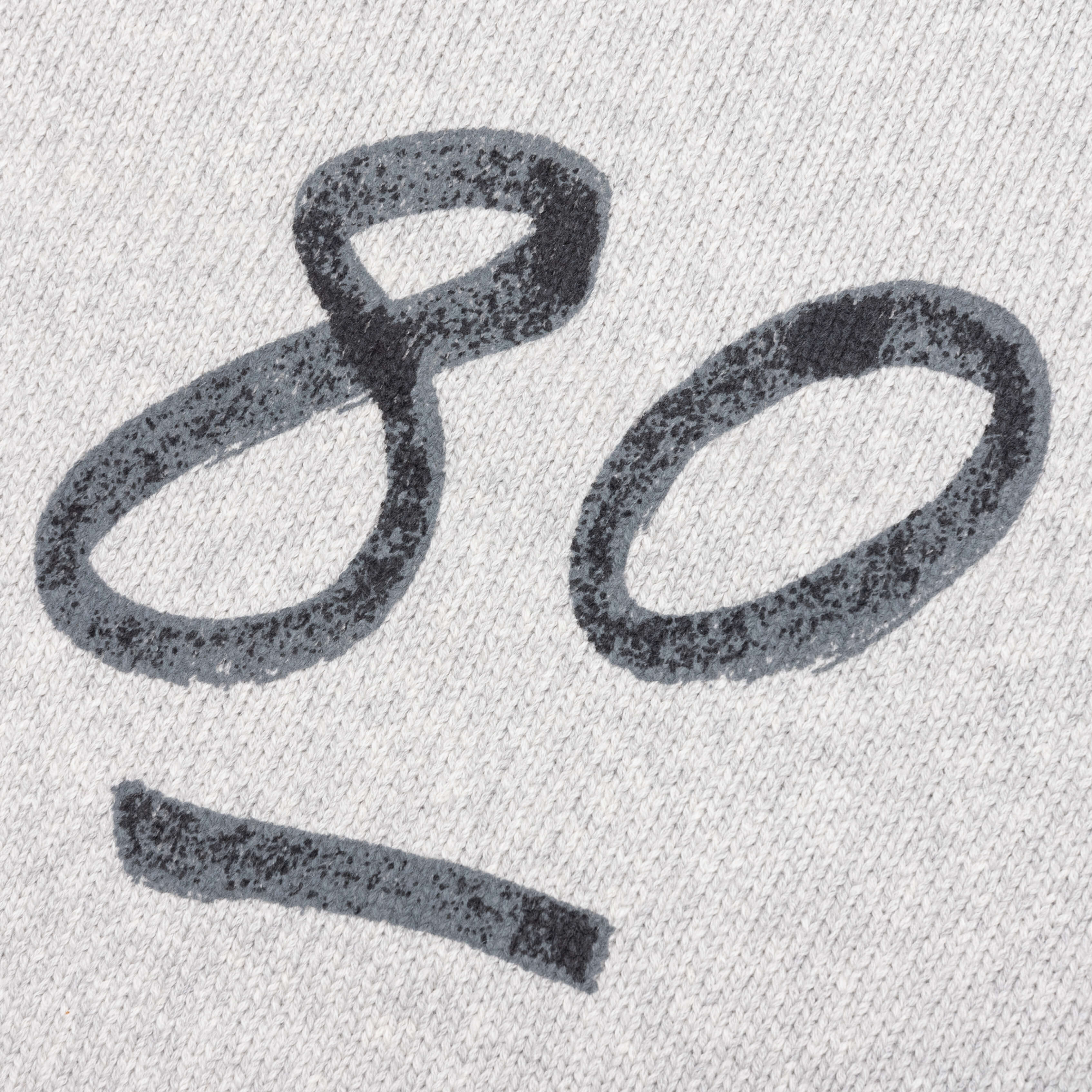 Handwritten Sweater Heather Grey