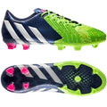 adidas Predator Instinct FG Firm Ground Soccer Cleats Rich Blue White Neon Green