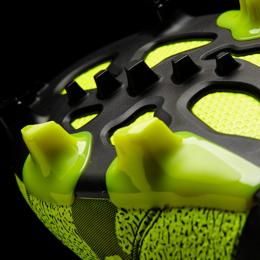 adidas X 151 FG AG Leather Multi Ground Soccer Cleats Solar Yellow Black